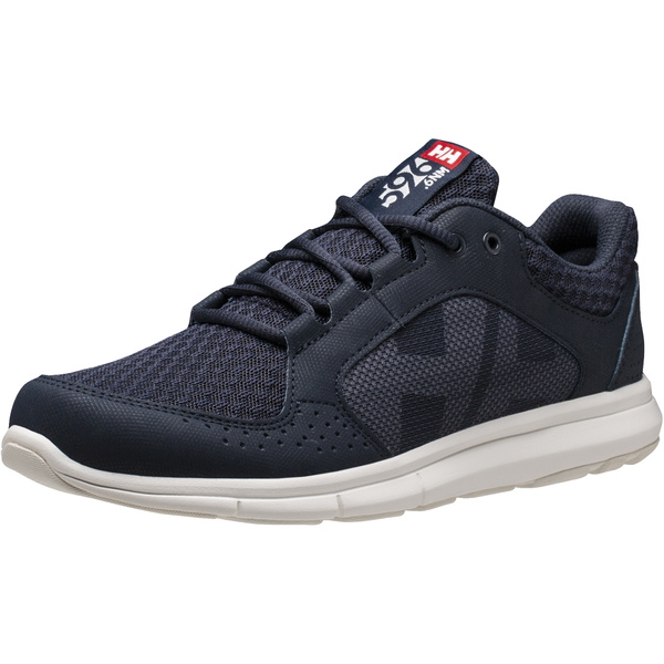2026 Helly Hansen Womens Ahiga V4 Hydropower Sneakers 11583 - Navy / Off White